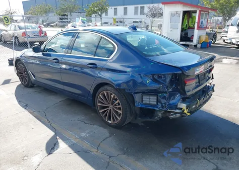 2022 BMW 530 I z USA, uszkodzony, nr VIN WBA53BH01NCJ48433